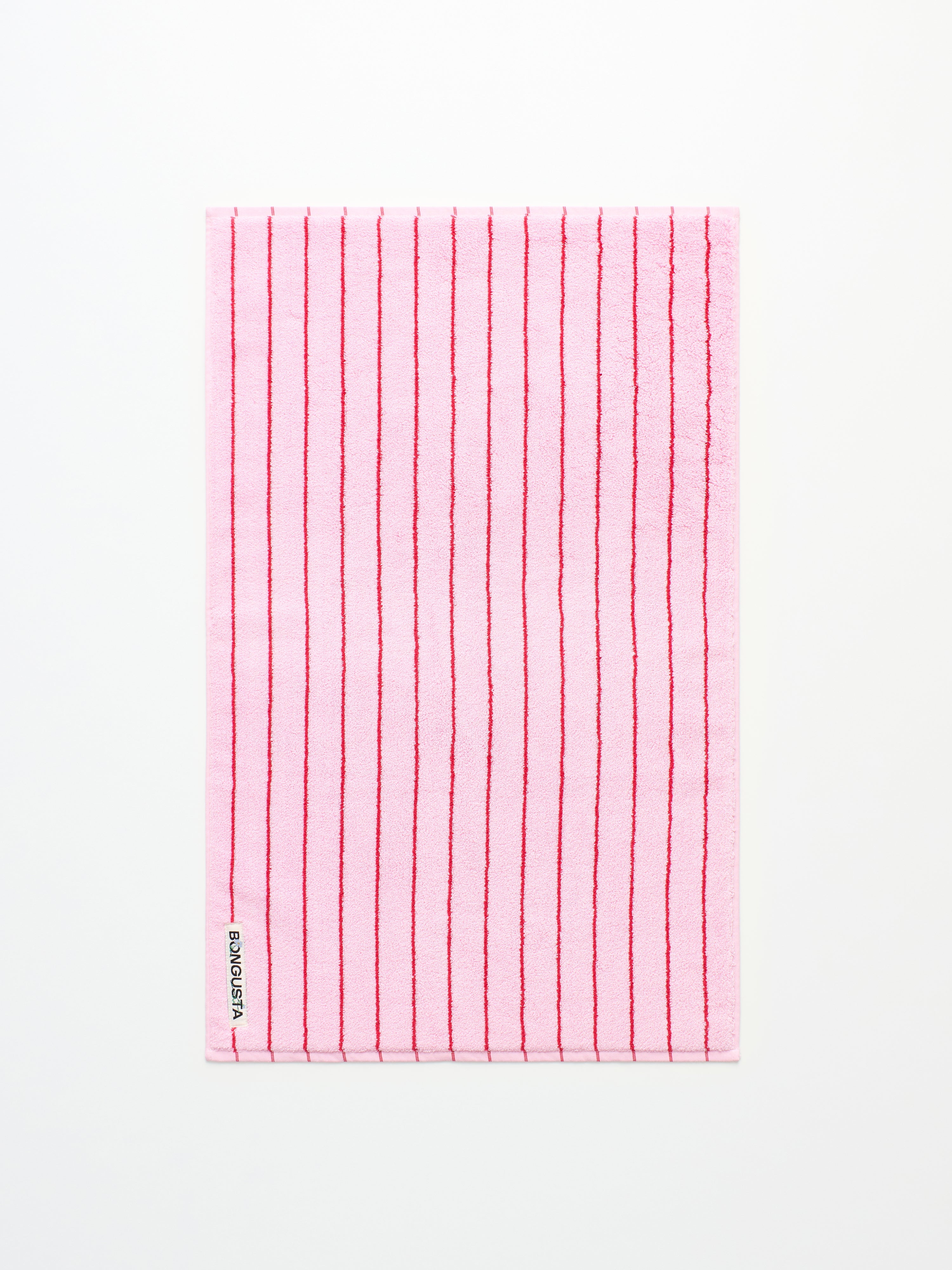 Naram Bath Mat, baby pink & ski patrol