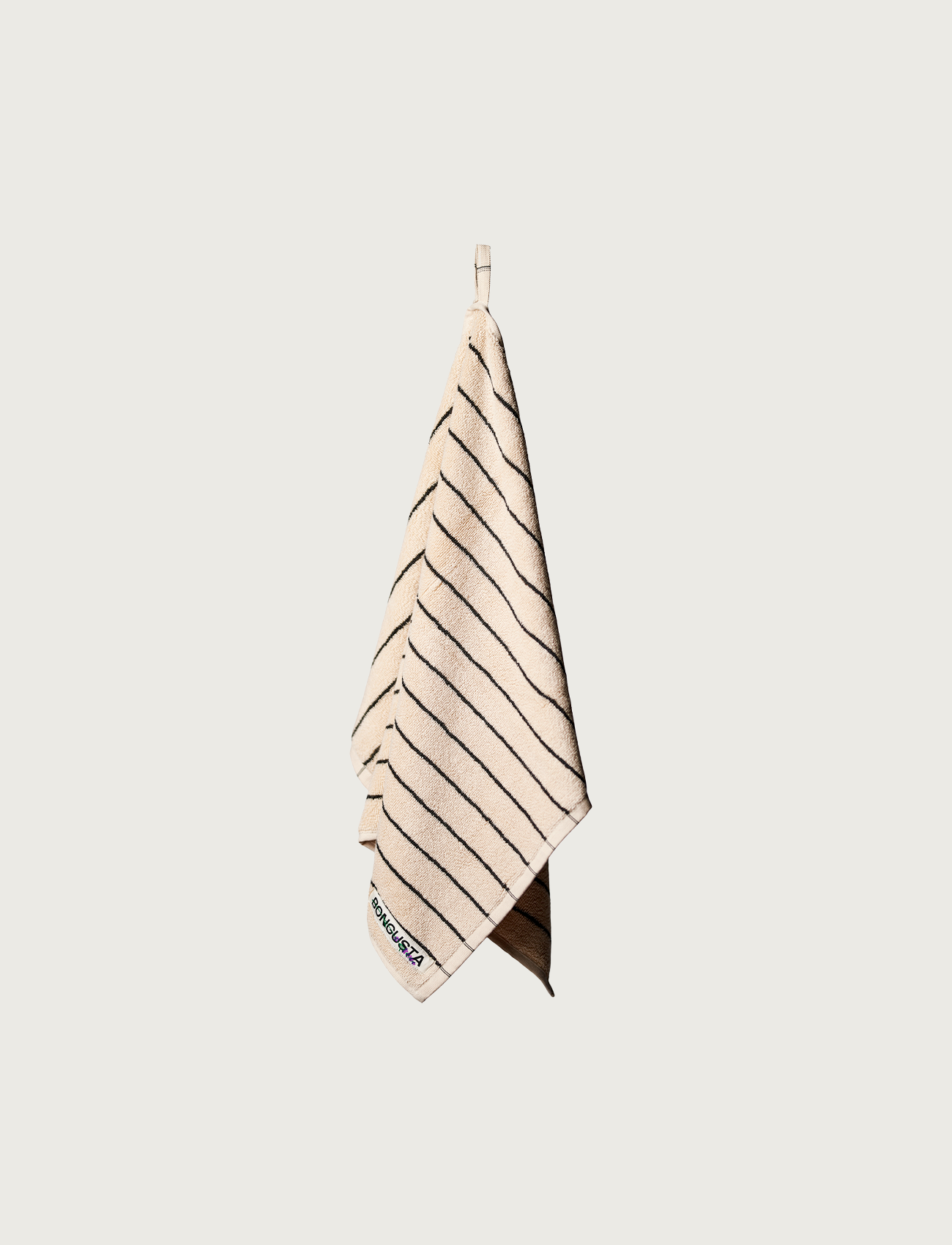 Naram Towels, creme & ink