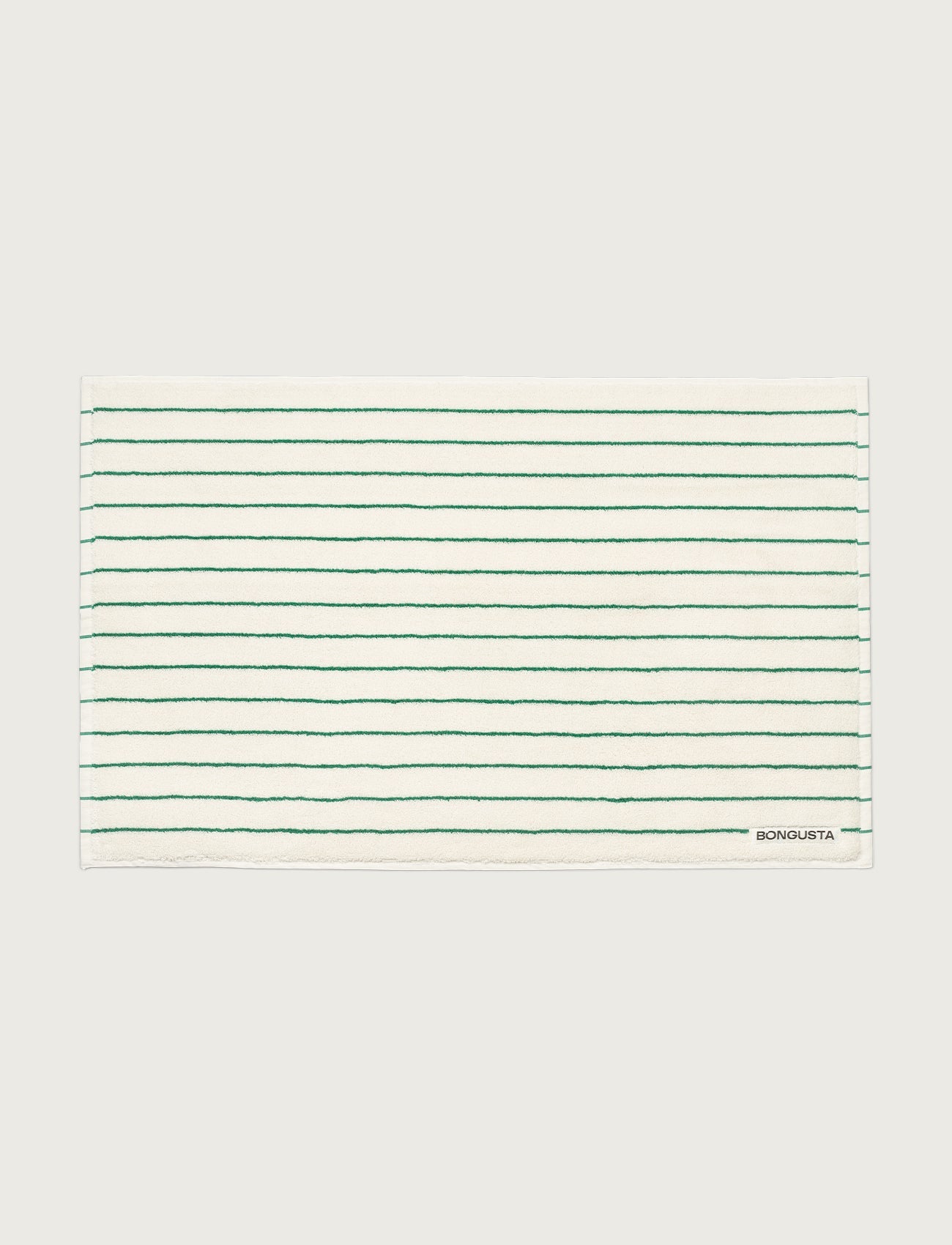 Naram Bath Mat, pure white & grass