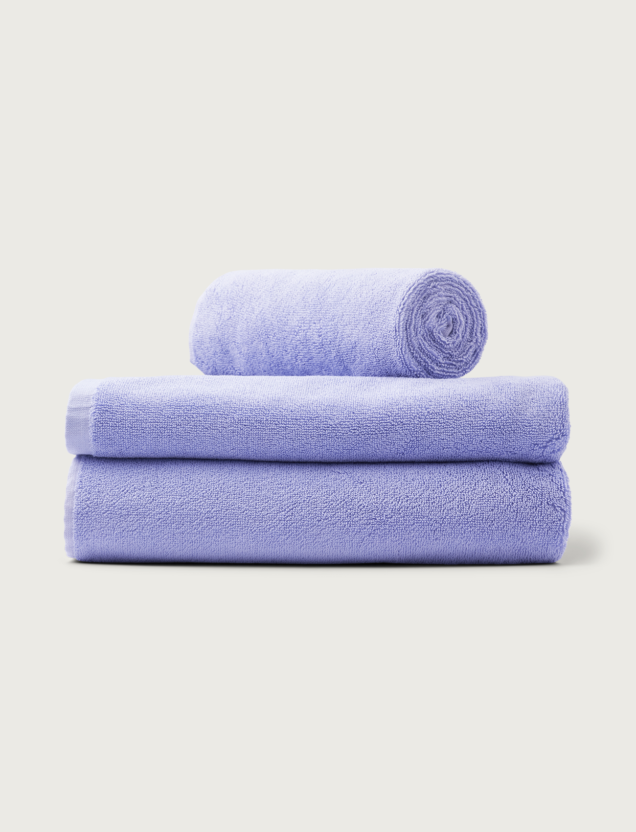 Naram Towels, lavender blue