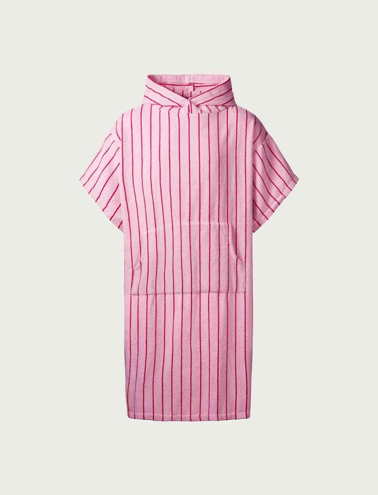 Naram Poncho, baby pink & ski patrol