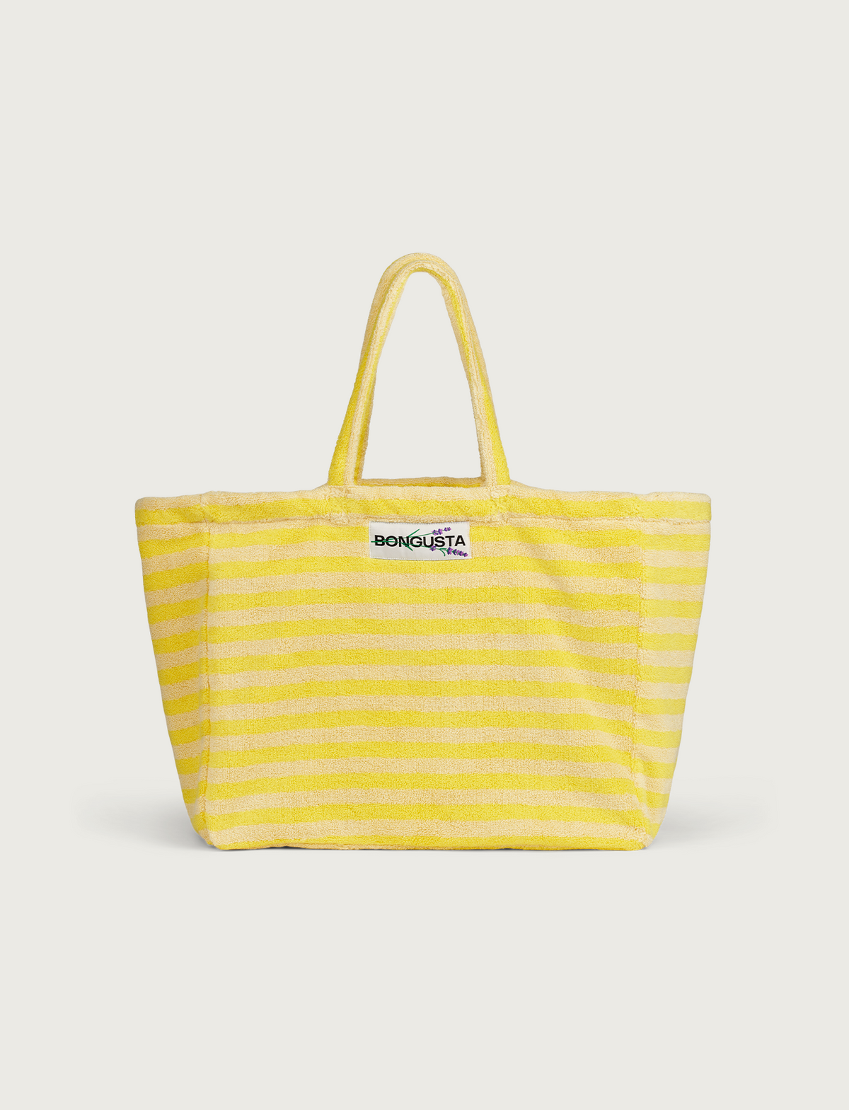 Naram Weekend Bag, pristine & neon yellow