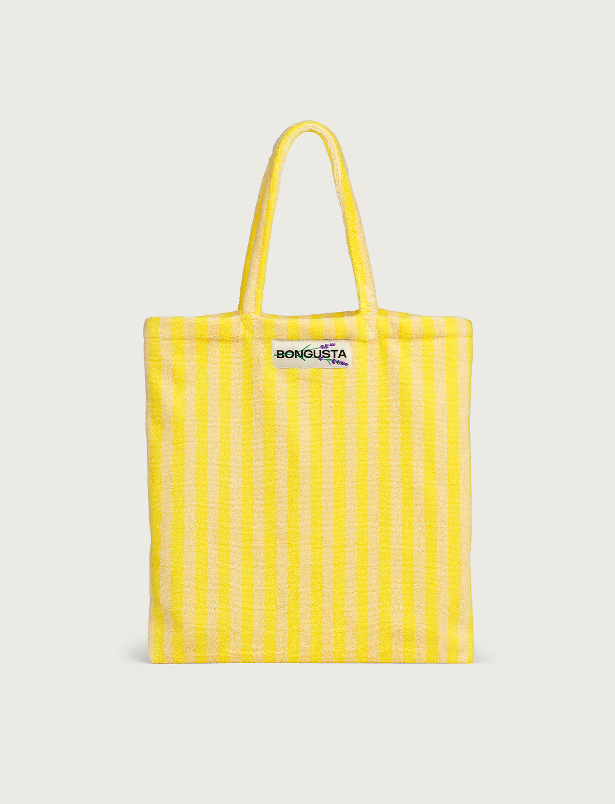 Naram Totebag, pristine & neon yellow