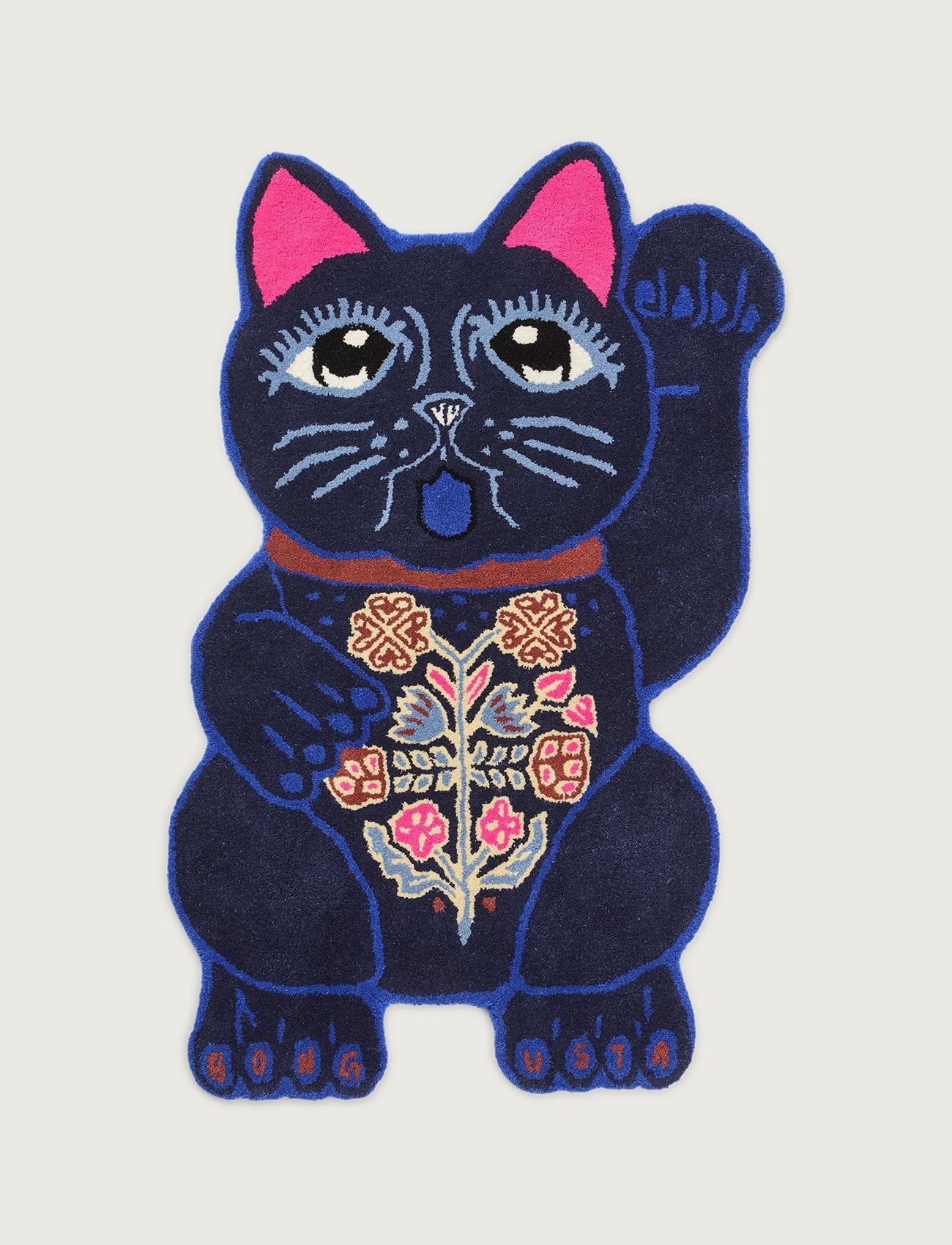 Lucky Rug, blue