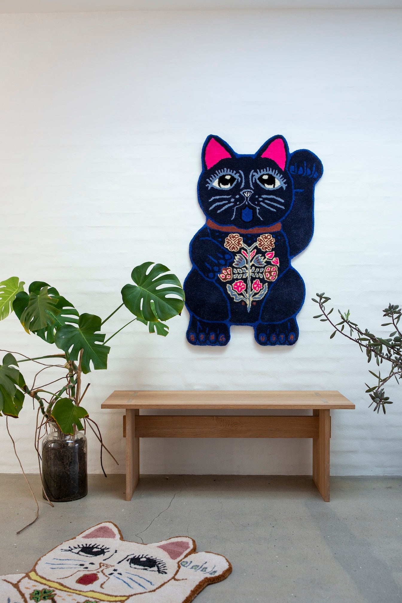 Lucky Rug, blue