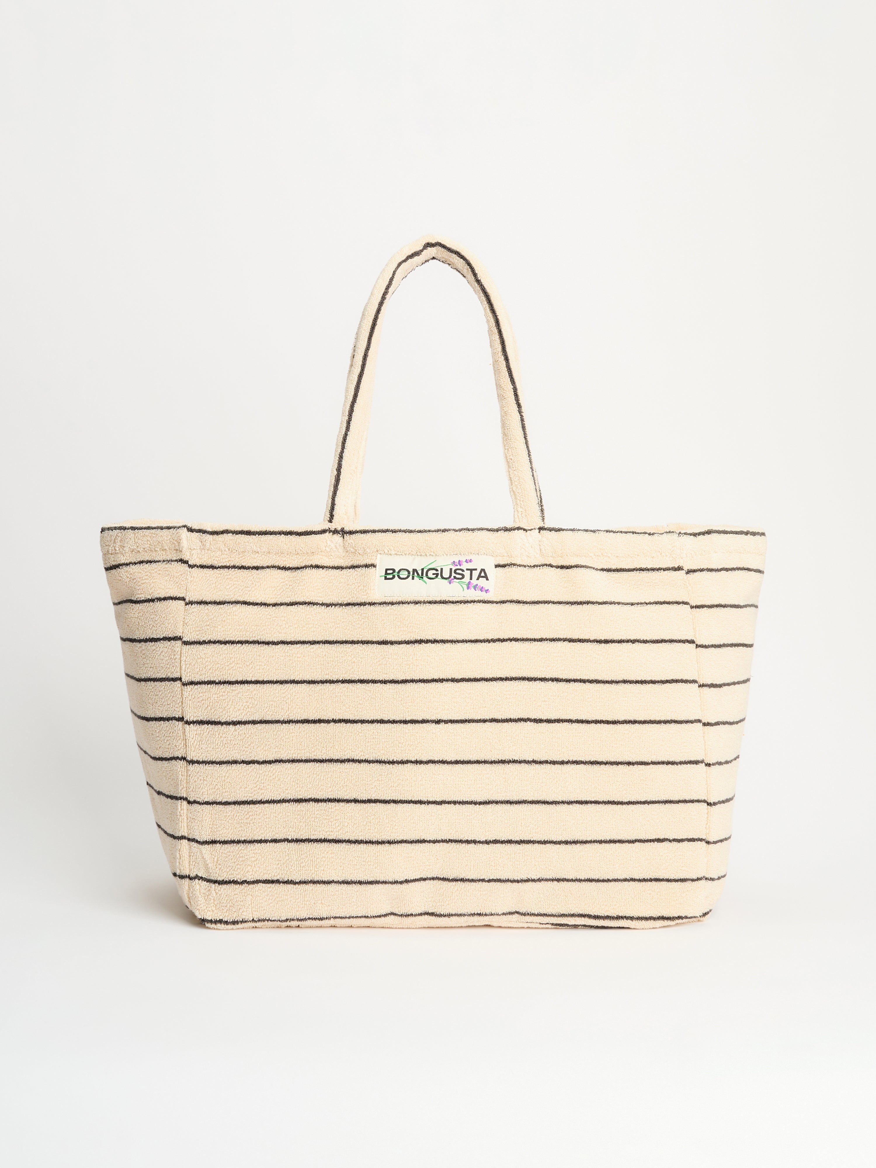 Naram Weekend Bag, creme & ink