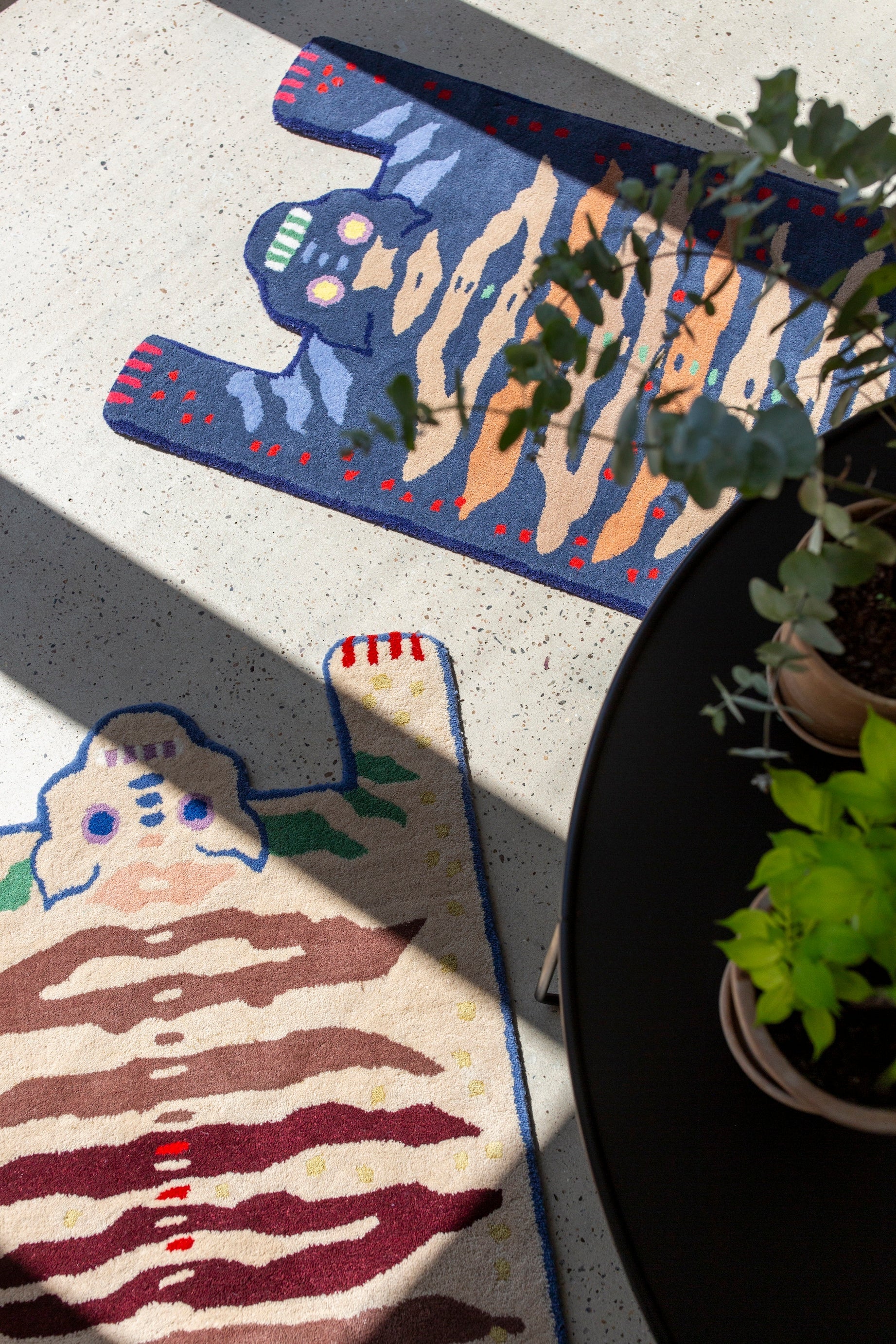 Soulmates Rug, blue