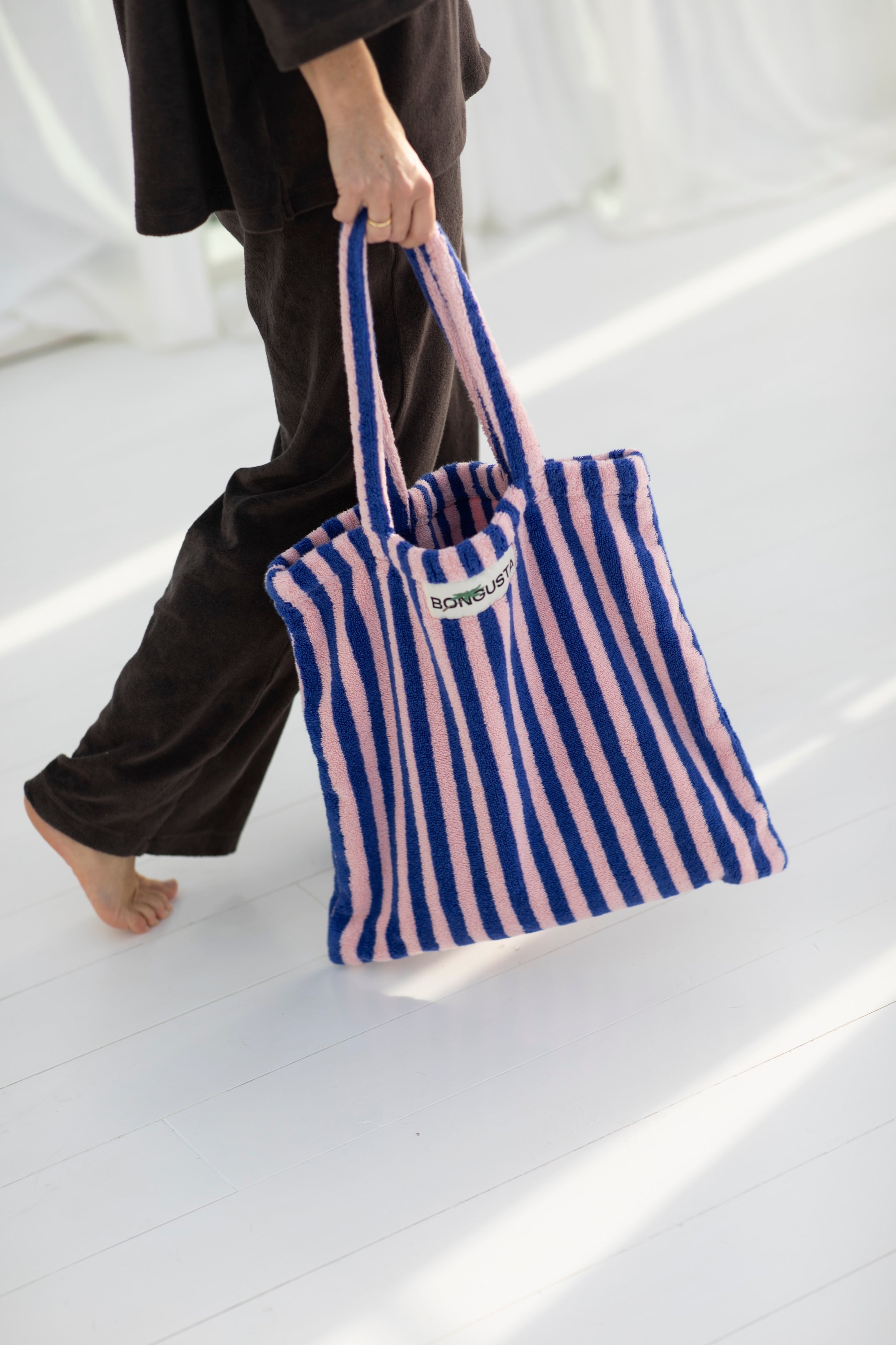 Naram Totebag, dazzling blue & rose