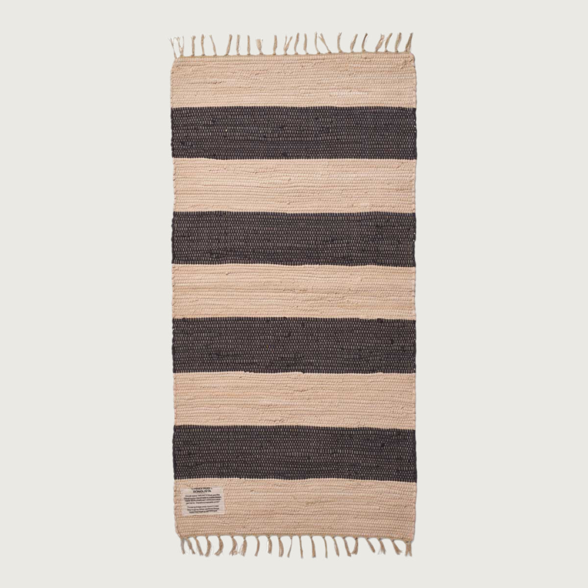 Chindi Rug, grey & beige