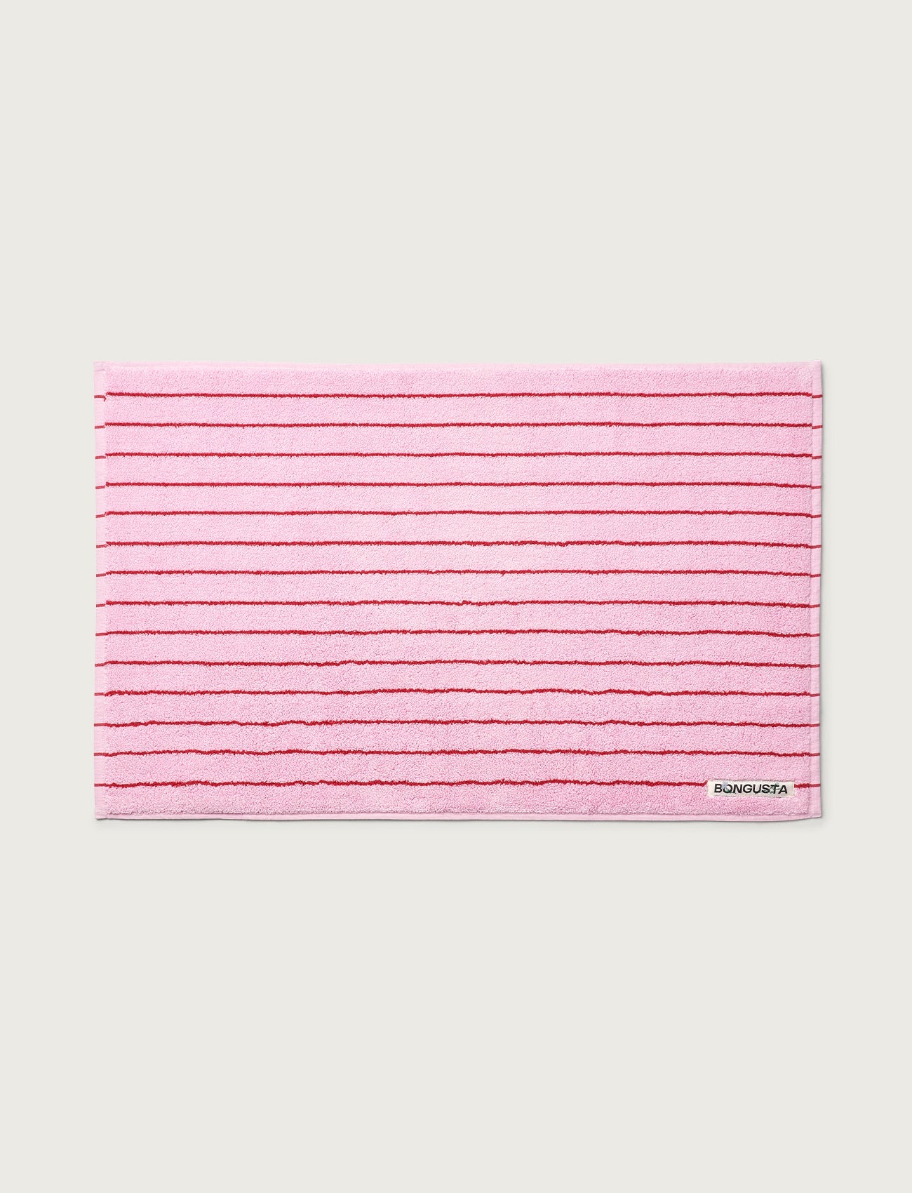 Naram Bath Mat, baby pink & ski patrol