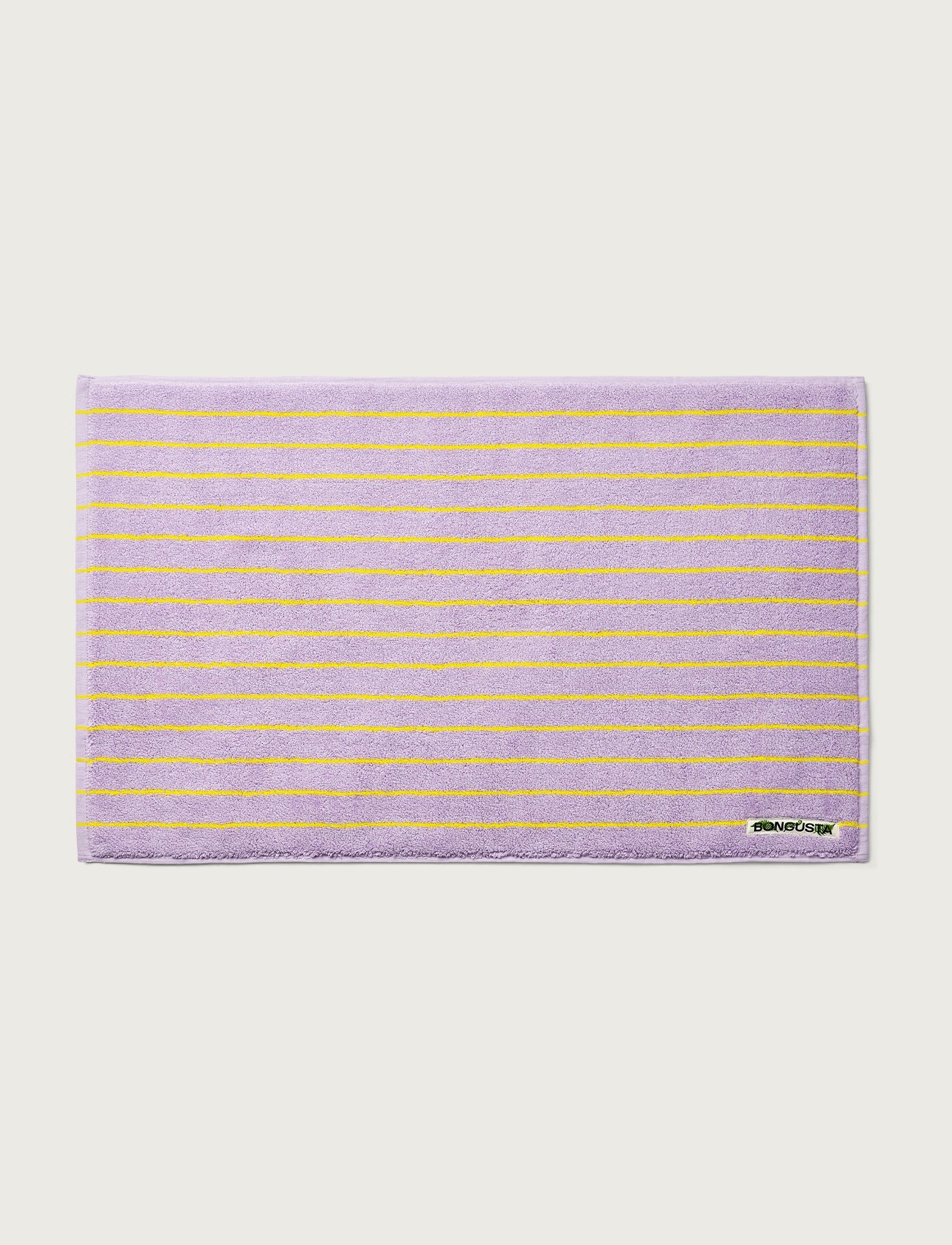 Naram Bath Mat, lilac & neon yellow