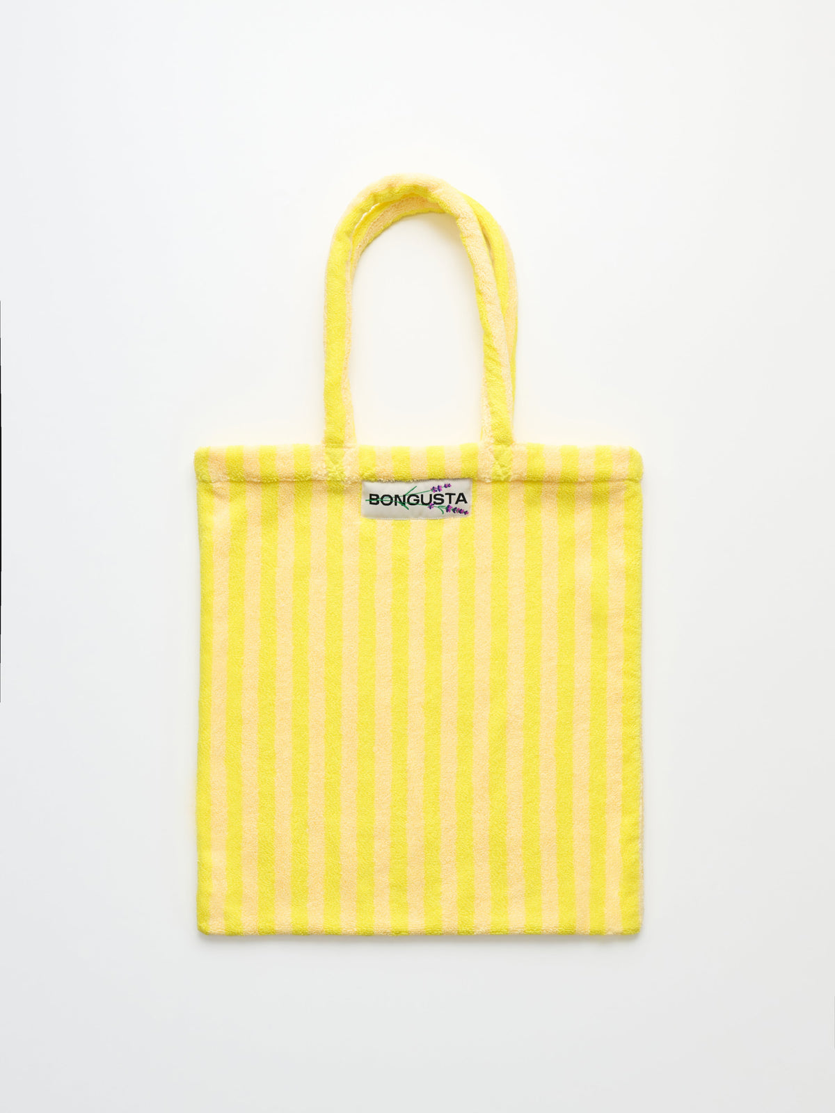 Naram Totebag, pristine & neon yellow