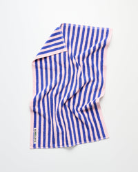 Naram Towels, dazzling blue & rose