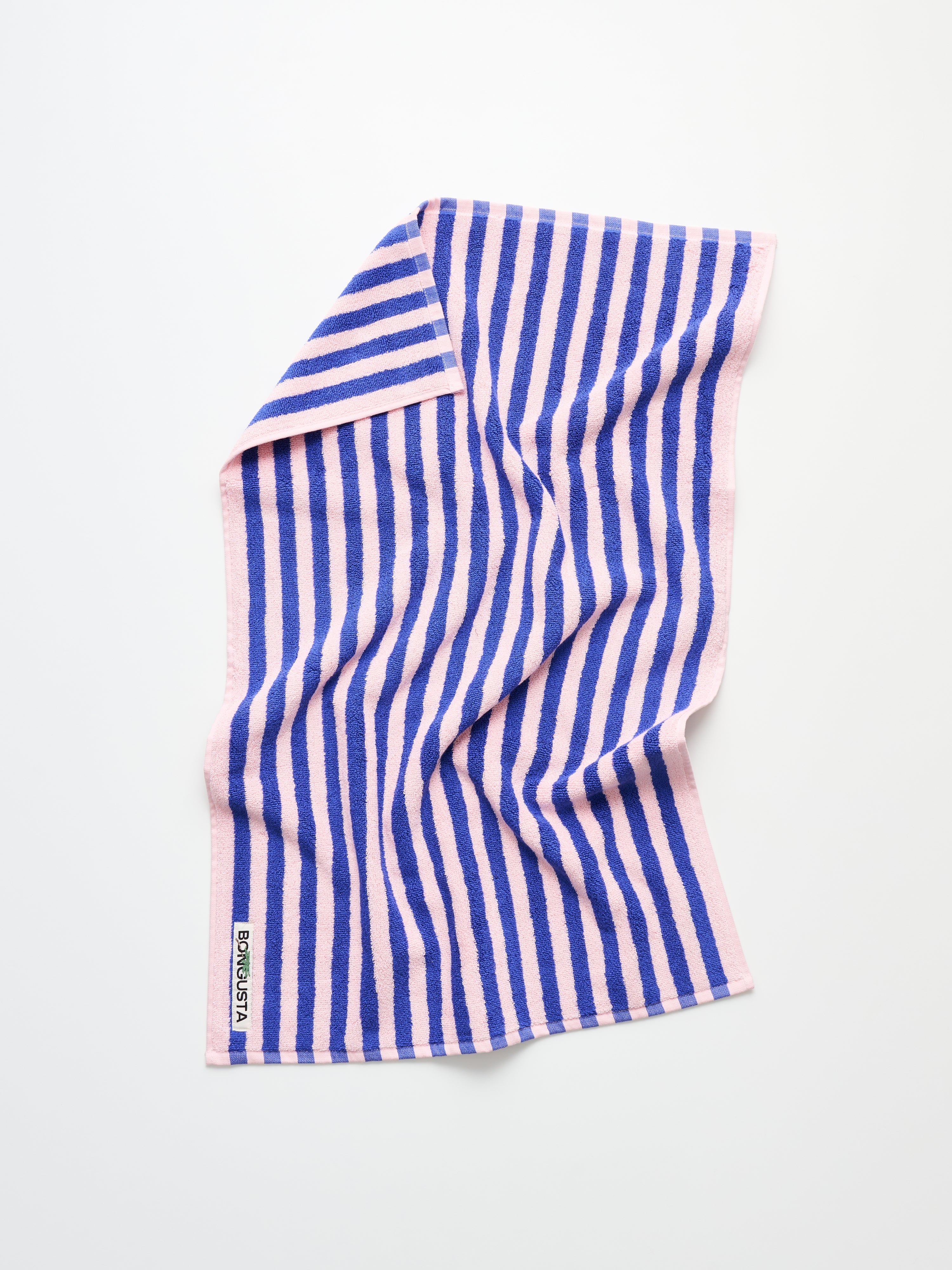 Naram Towels, dazzling blue & rose